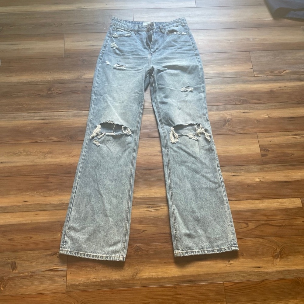 Flying monkey 28x39 wide leg Light Blue Women's Jeans